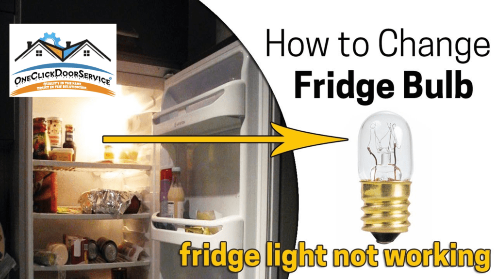 Refrigerator Light Bulbs & Repair